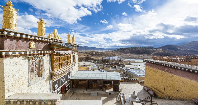 building of the monastery