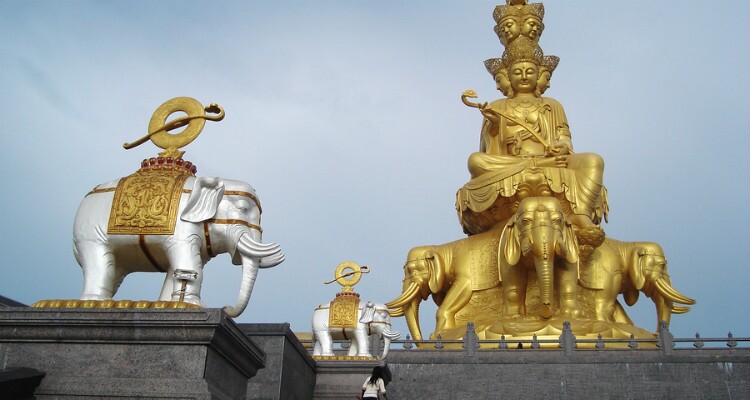 The Gold Summit of Mt.Emei