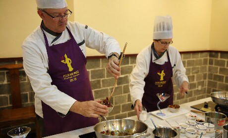 四川料理を学ぶ