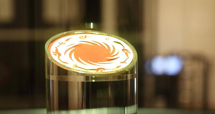 Sun Bird Gold Foil Ornament