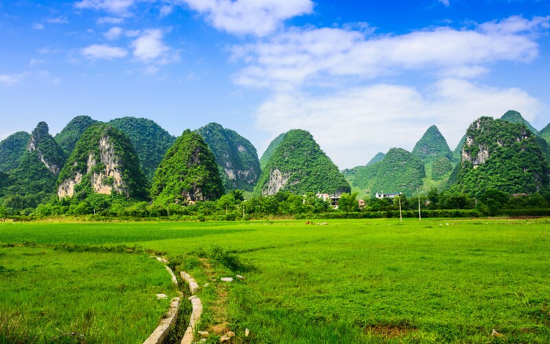 Guilin's Geology - A Walk on the Sea Bed