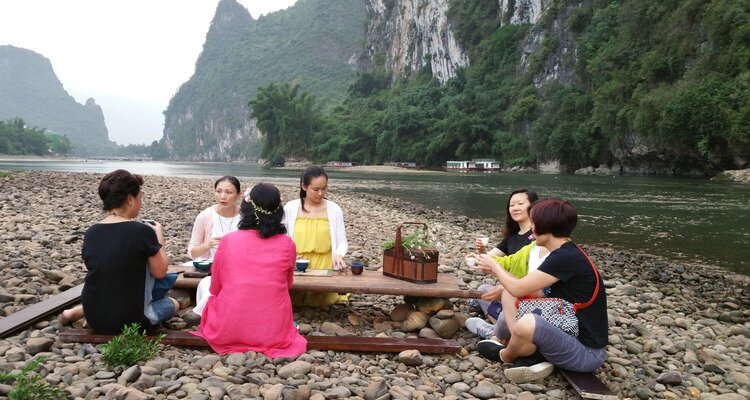 Afternoon Tea by the Li River