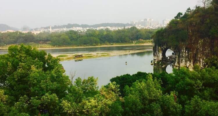 Overlooking Elephant Trunk Hill