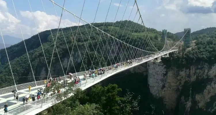 The Glasswalk in Zhangjiajie