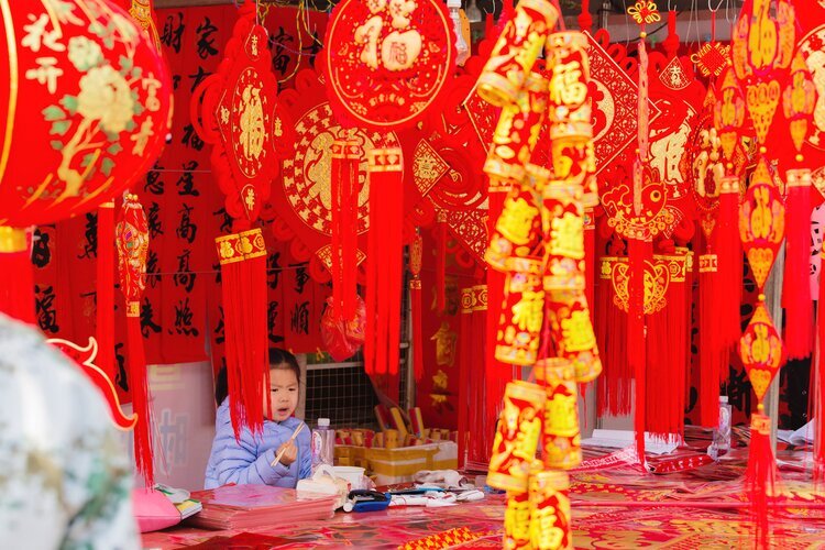 New Year decorations