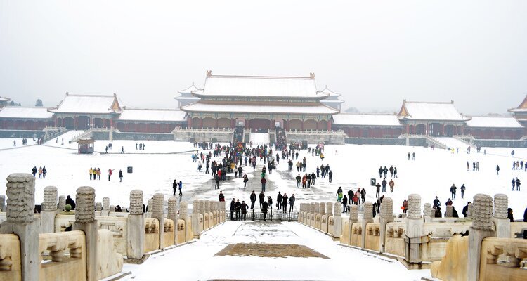 The Forbidden City in the Snow