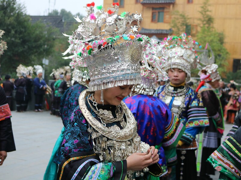 Qiannan Miao Village Near Kaili