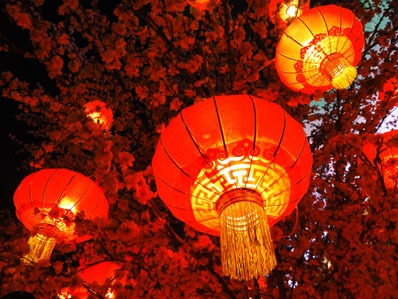 Lanterne rosse capodanno cinese