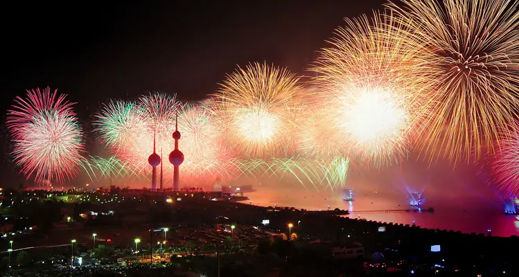 Chinese New Year fireworks display