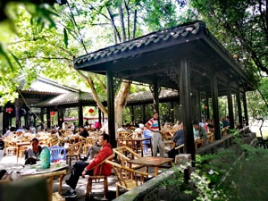 salon de thé à Chengdu