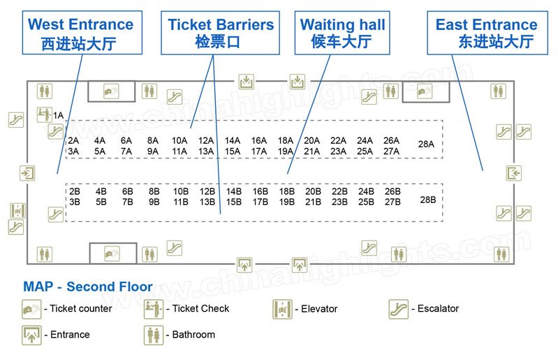 Hangzhou East Station Plan View