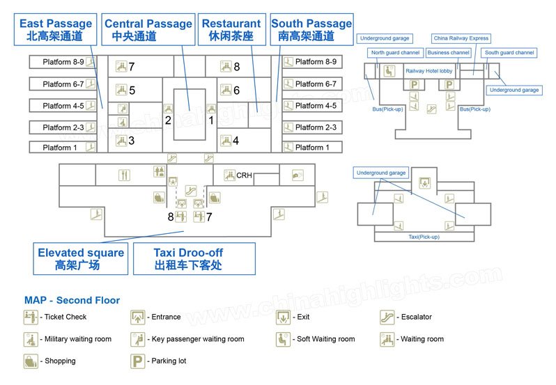 Hangzhou Station Plan View