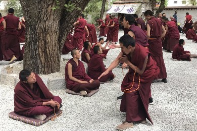 Монастырь Сера Тибет