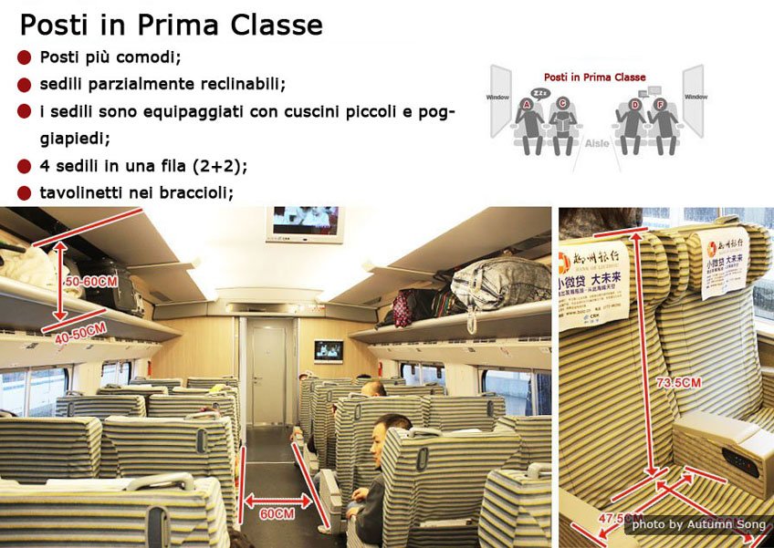 sedile di prima classe