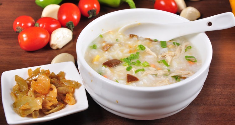 chinese breakfast: Rice Porridge