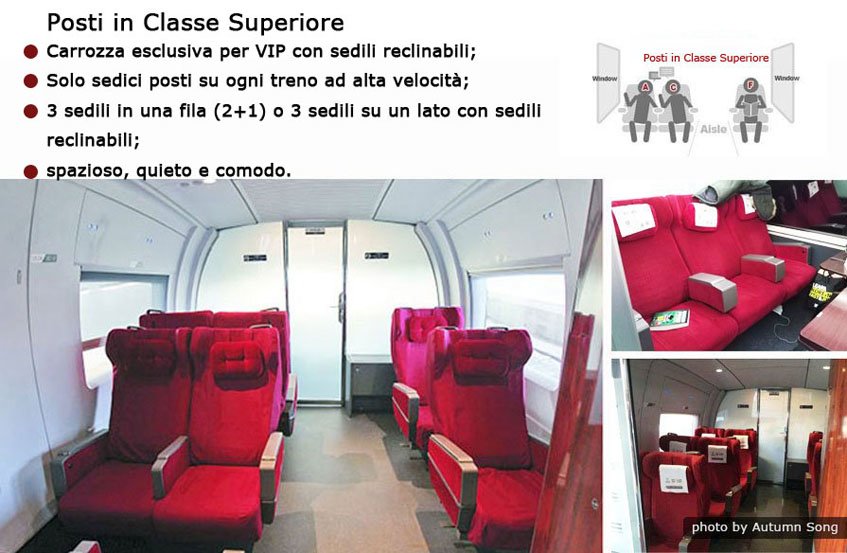 sedile di superiore classe