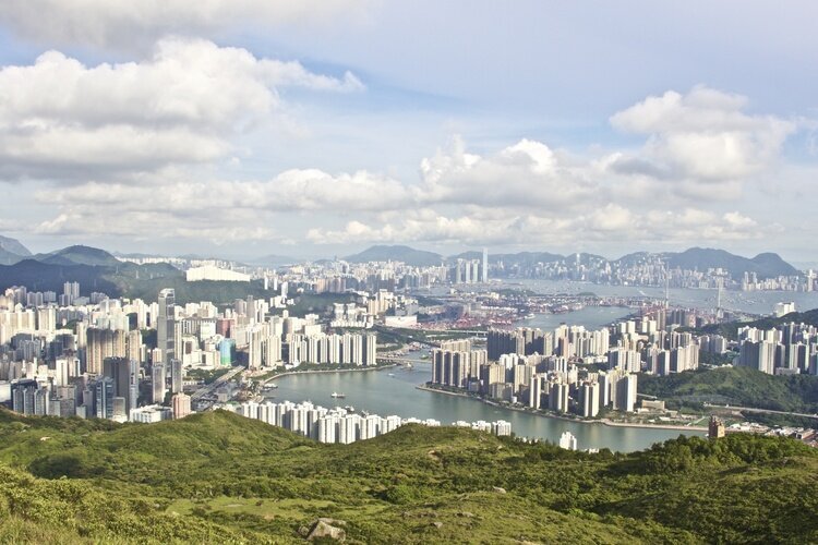 Пейзажи на острове Лантау