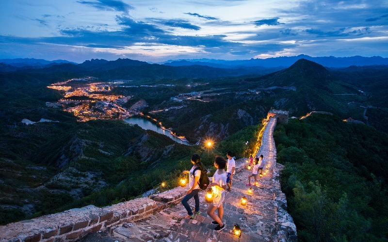 The Great Wall at Simatai — Experience Night Tour on the Wall