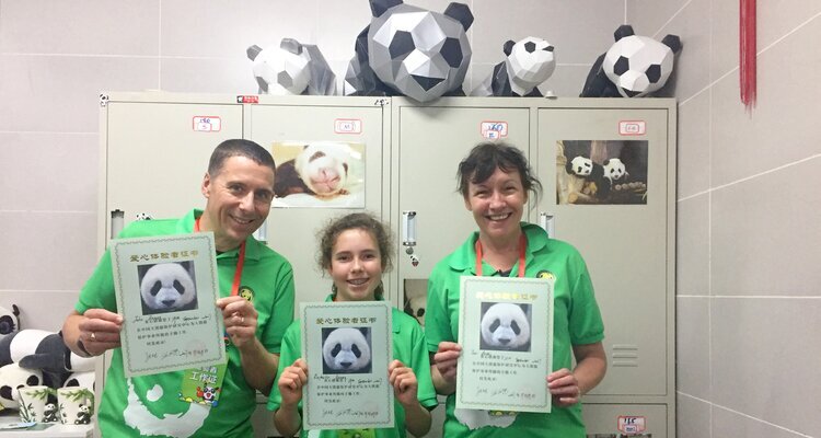 Ricevi un certificato ufficiale che attesta il tuo amore per i panda.