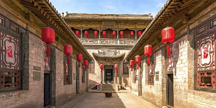 the Pingyao ancient town