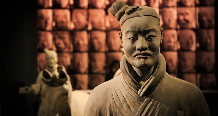 Vea de cerca a los Guerreros de Terracota