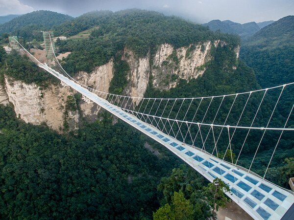 Zhangjiajie Glasbrücke