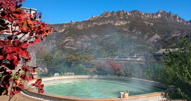 Hot Spring in Gubei Water Town