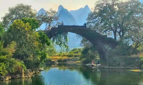 Landschaft in Guilin