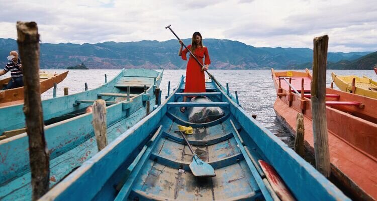 Colorful zhucaochuan