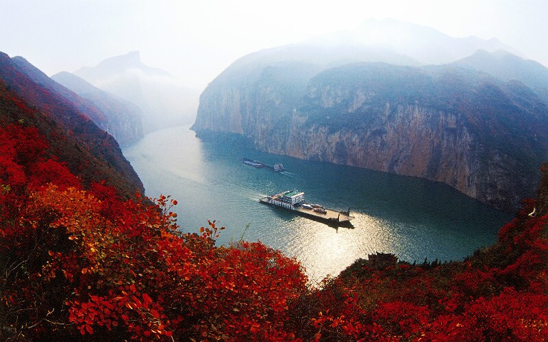 巫峡沿岸