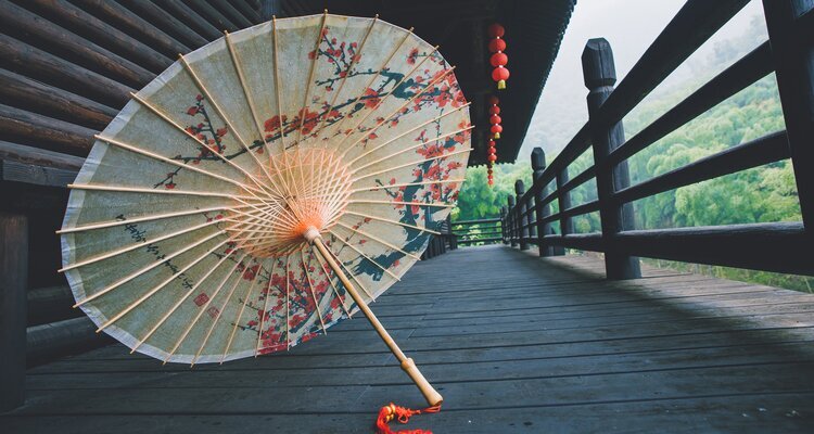 Oiled-Paper Umbrella