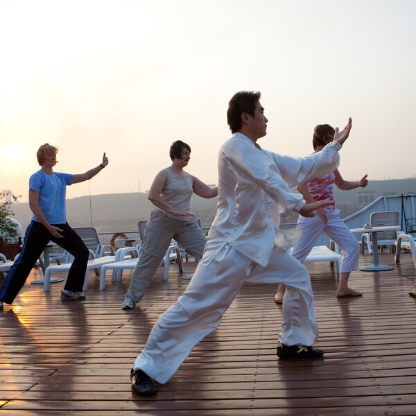 Taiji Kurs auf Yangtze Schiff