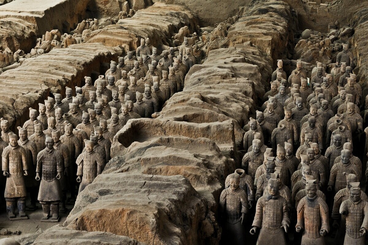 Esercito di Terracotta di Xi’an e guerrieri della dinastia Qin