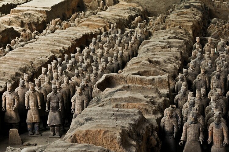 Esercito di Terracotta di Xi’an e guerrieri della dinastia Qin