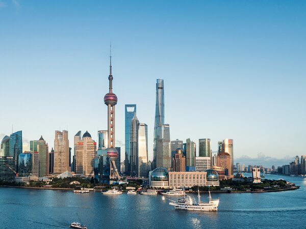 El skyline de Pudong