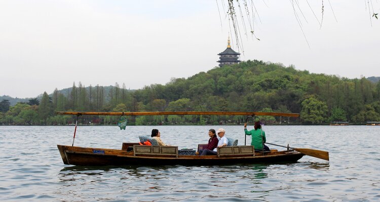 boat trip on the West Lake