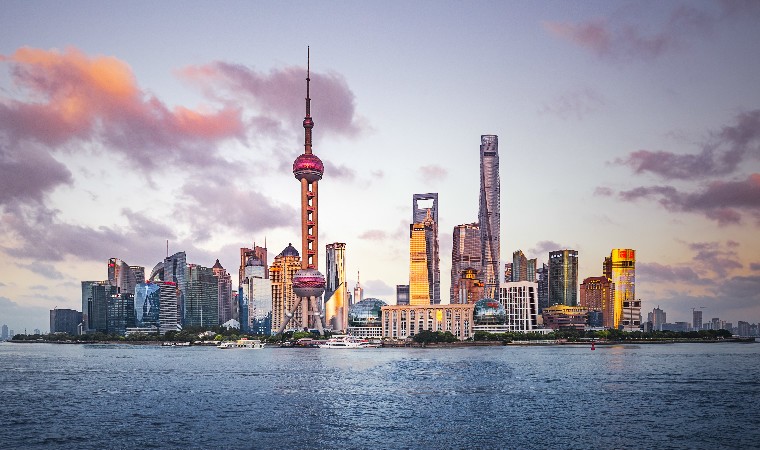 Шанхай Набережная Вайтань