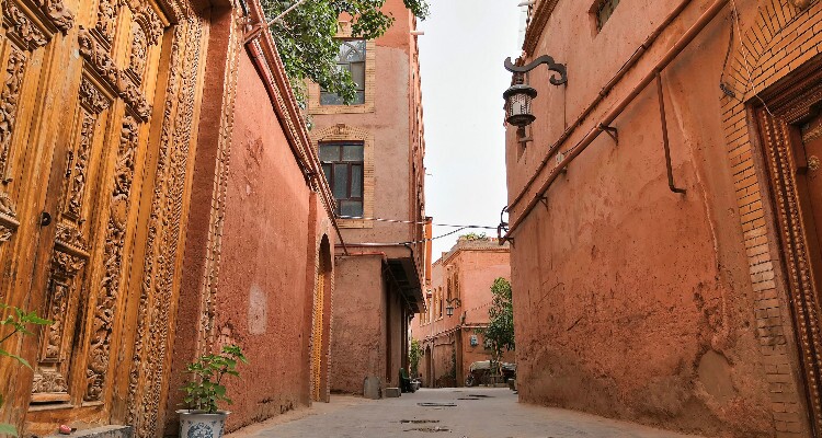 カシュガルの旧市街