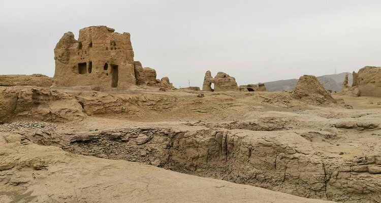 ancient ruins of Jiaohe