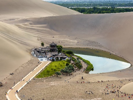 Source en Croissant de Lune