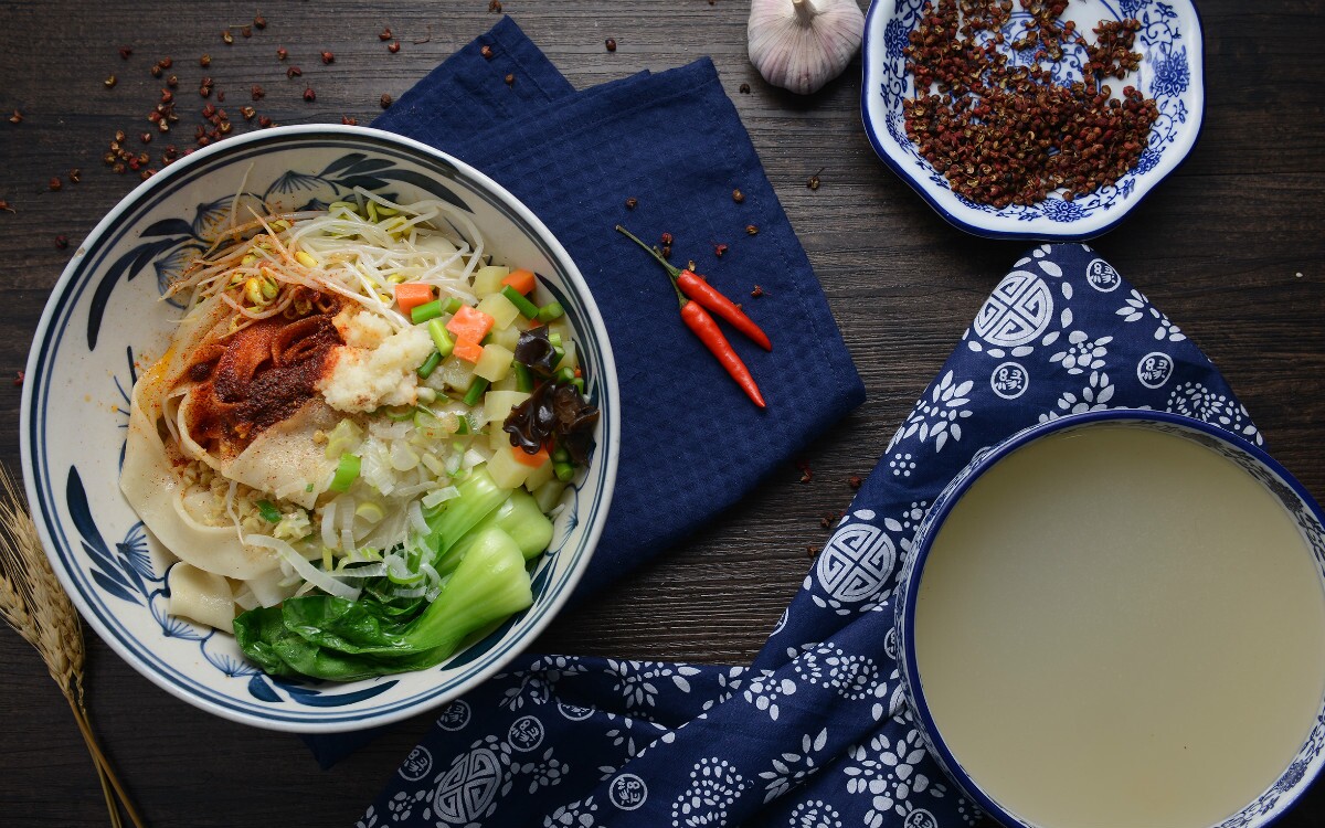 Oil Split Saozi Noodles