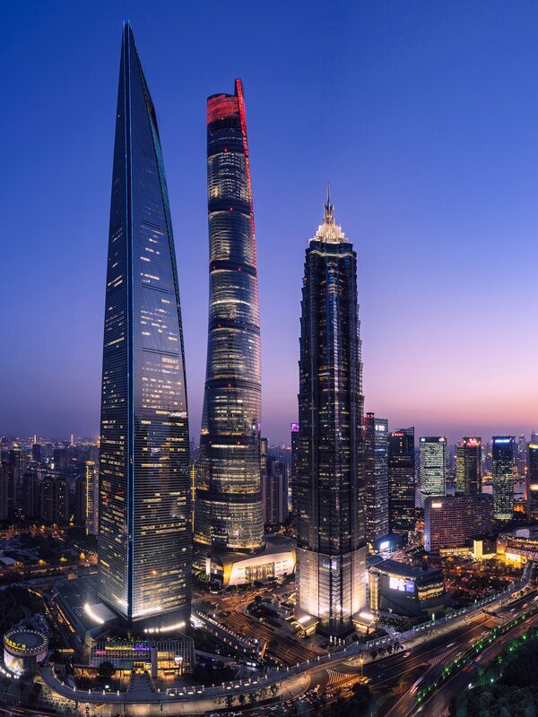 Rascocielos más altos de China