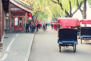 Ride Through Beijing in a Sidecar