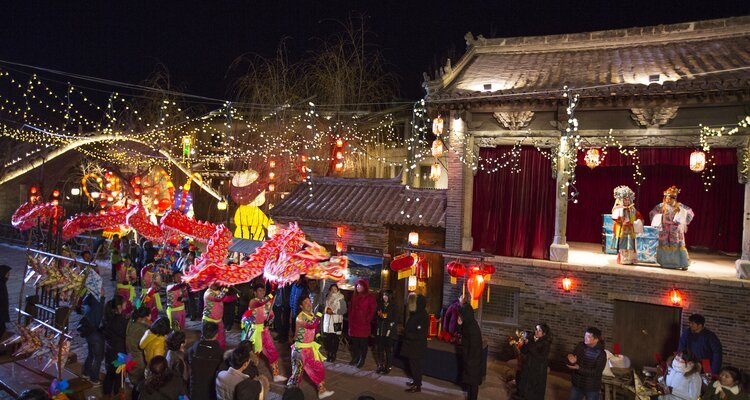 Chinesisches Neuajahr in Peking