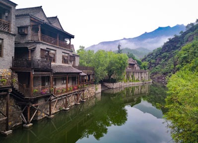 Gubeishui village Simatai