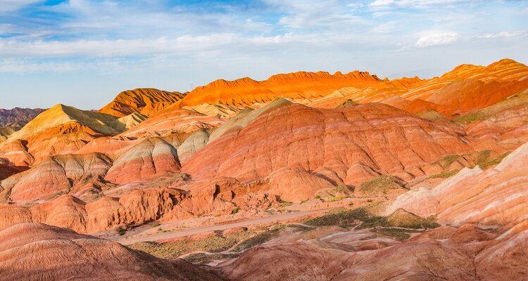 Zhangye Rainbow Mountains