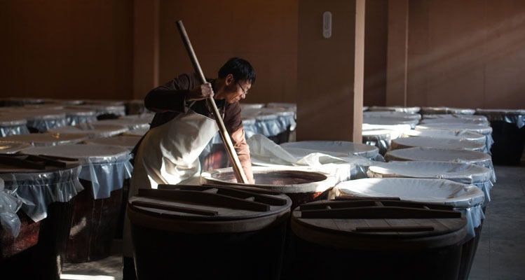 a craftsman in a workshop