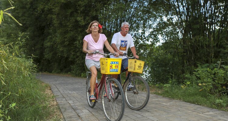 Visite à la campagne de Yangshuo en vélo