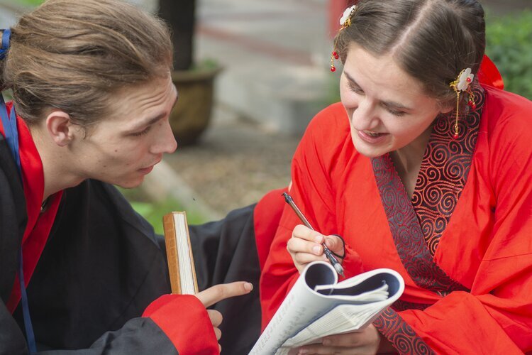 Опыт в ханьфу для пар