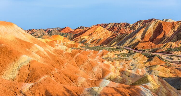 Zhangye Regenbogenberge